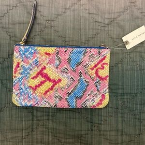 Anthropologie sequined clutch